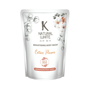 K New White Catton Flower